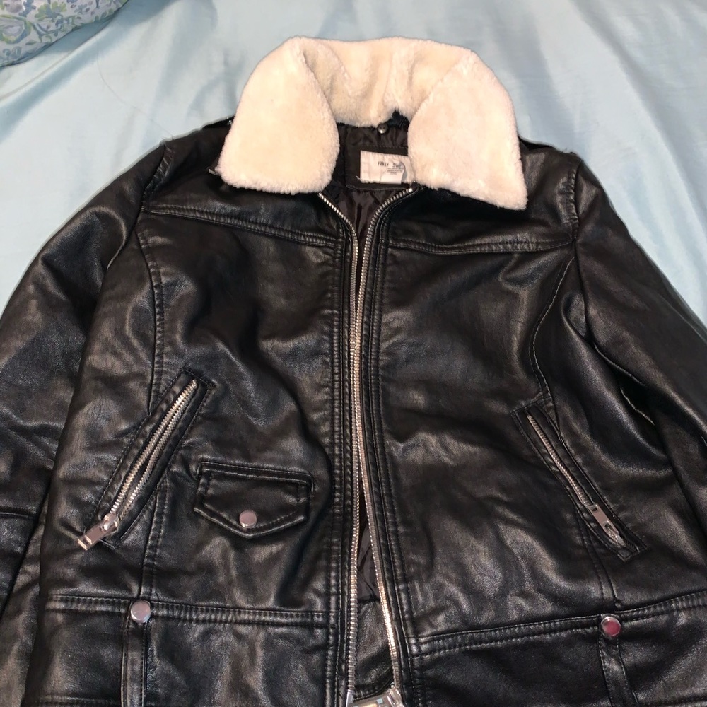 Leather jacket